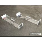 Křídlo pro 190 mm 1/10 TC karoserie (tvrdé/MODIFIED)