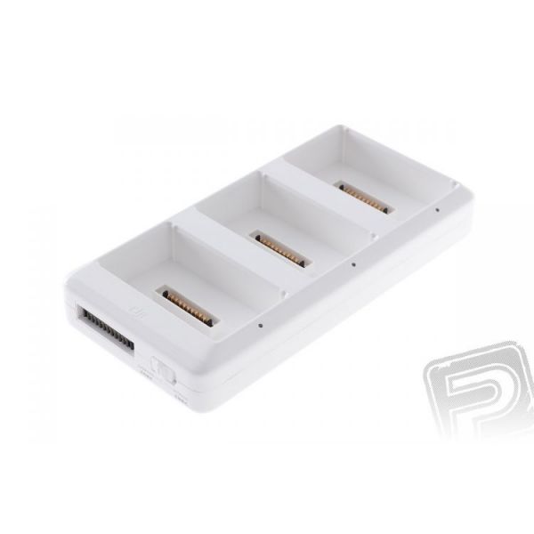 Nabíjecí adaptér pro 3 aku (Phantom 4, 4PRO)