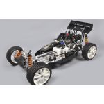 FG Leopard 2020 Competition Buggy, 2WD, čirá karoserie + centrální hydr. brzda