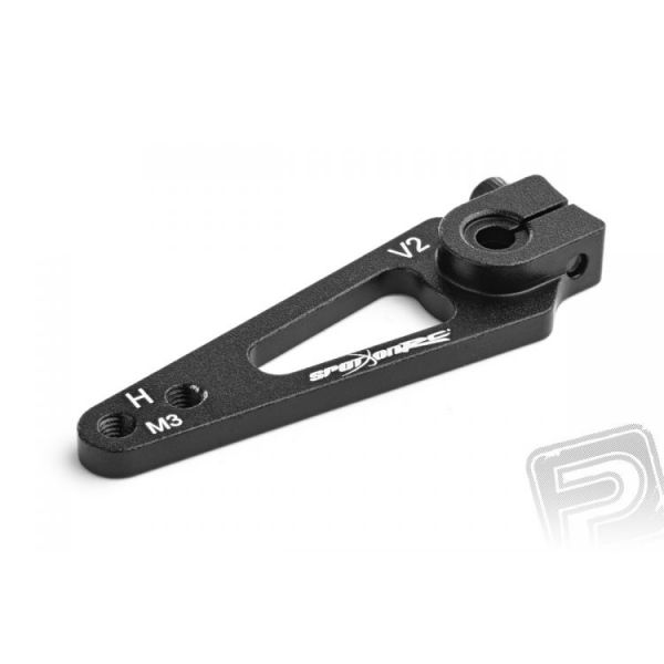 Servo páka 38mm 24zubů (černá), pro serva H