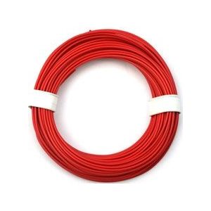 Kabel silikon 0.75mm2 1m (červený)
