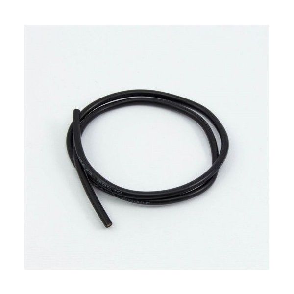 Silikonový kabel 2,0qmm, 14AWG, 500mm, černý