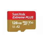 SanDisk MicroSDXC 128GB Extreme PLUS A2 UHS-I (V30) U3 + SD adaptér