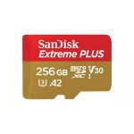 SanDisk MicroSDXC 256GB Extreme PLUS A2 UHS-I (V30) U3 + SD adaptér
