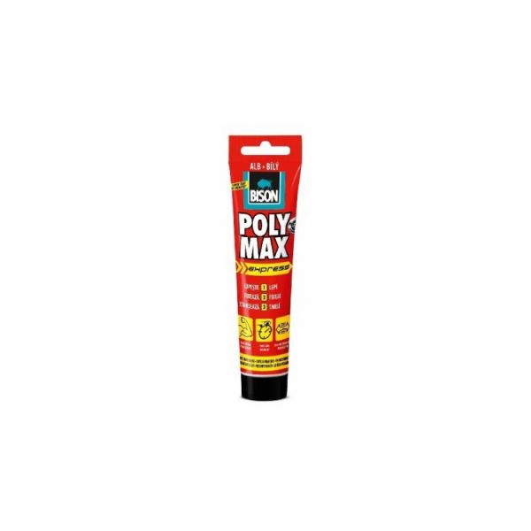 BISON POLY MAX express white 165g lepící tmel