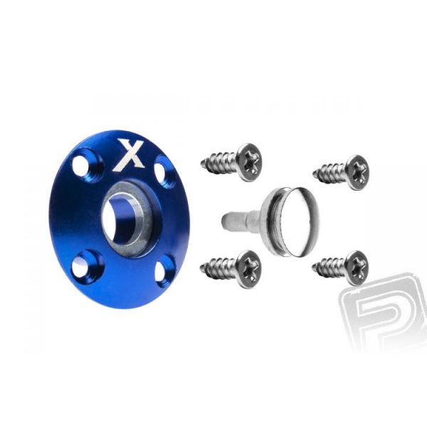 Tankovací ventil magnetický (X logo), Modrý