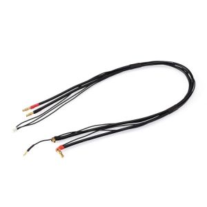2S černý nabíjecí kabel G4/G5 - dlouhý 600mm - (4mm, 3-pin XH)