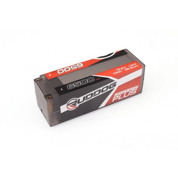 RUDDOG RAcing 6500mAh 100C 15,2V LiHV GRAPHENE Plus 1/8 sada