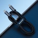 Kabel USB-C 3.1 Baseus Cafule PD 10Gbps 100W 4K 1m