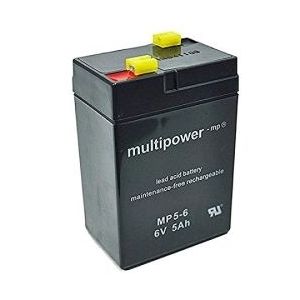 Pb akumulátor MULTIPOWER 6V/5,0Ah