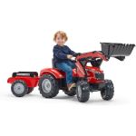 FALK - Šlapací traktor Massey Ferguson S8740 s nakladačem