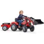 FALK - Šlapací traktor Massey Ferguson S8740 s nakladačem