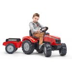 FALK - Šlapací traktor Massey Ferguson S8740 s vlečkou