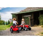 FALK - Šlapací traktor Massey Ferguson S8740 s vlečkou