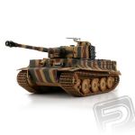 TORRO tank 1/16 RC Tiger I pozdní verze vícebarevná kamufláž - infra IR - Servo