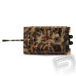 TORRO tank 1/16 RC Tiger I pozdní verze vícebarevná kamufláž - IR