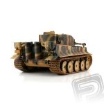 TORRO tank 1/16 RC Tiger I dřívejší verze vícebarevná kamufláž - IR