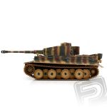 TORRO tank 1/16 RC Tiger I dřívejší verze vícebarevná kamufláž - infra IR