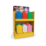 LEGO noční lampička Silikonová kostka bílá