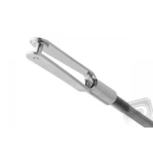 Vidlička kovová M2 s pozinkovaným ocelovým táhlem 200mm, 10 ks.