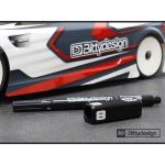 Označovací sada pro 1/10 karoserie - černá