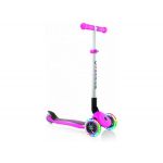 Globber - Koloběžka Primo Foldable Lights Deep Pink