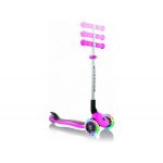 Globber - Koloběžka Primo Foldable Lights Deep Pink
