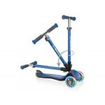 Globber - Koloběžka Elite Deluxe Lights Navy Blue