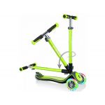 Globber - Koloběžka Elite Deluxe Lights Lime Green