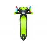 Globber - Koloběžka Elite Deluxe Lights Lime Green