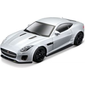 Bburago Jaguar F-Type R Dynamic 1:43 šedá metalíza