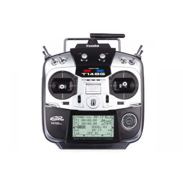 Futaba 14SG, přijímač R7008SB (mode 1)