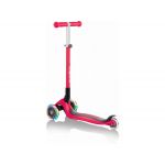 Globber - Koloběžka Primo Foldable Lights Deep Pink