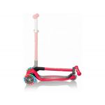 Globber - Koloběžka Primo Foldable Lights Deep Pink