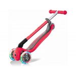 Globber - Koloběžka Primo Foldable Lights Deep Pink