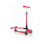 Globber - Koloběžka Primo Foldable Lights Deep Pink