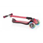 Globber - Koloběžka Elite Deluxe Lights Deep Pink