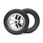 115mm (4,5”) Podvozkové kolo s hliníkovým středem a náhradní gumou (1ks)