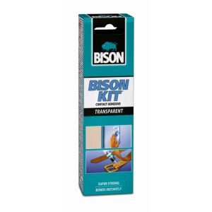 BISON KIT TRANSPARENT 55ml čiré kontaktní lepidlo