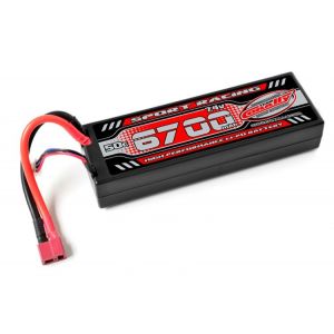 Sport Racing 50C - 6700mAh - 7,4V-LiPo Stick Hardcase-T-DYN