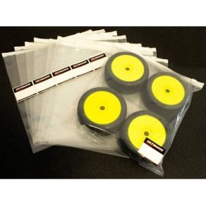 ZIP LOCK sáčky pro skladování gum včetně samolepících pop. štítků, 10 ks.