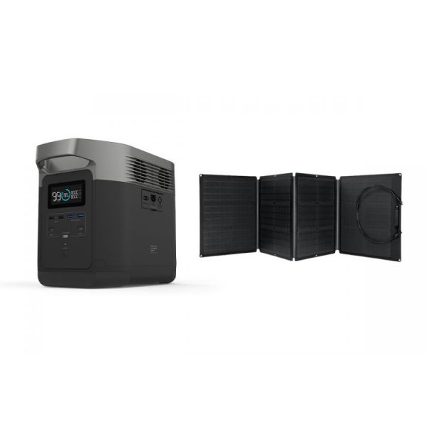 EcoFlow DELTA (Mezinárodní verze) + solární panel 110W