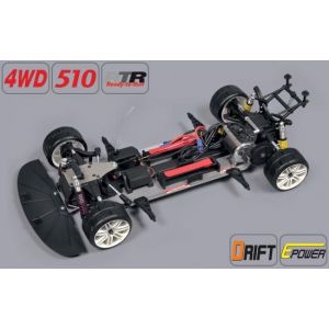 Drift 4WD 510 E RTR + BMW M3 E30 2mm čirá karoserie