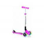 Globber - Koloběžka Primo Foldable Lights Deep Pink
