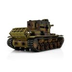 TORRO tank PRO 1/16 RC KV-2 754 (r) vícebarevná kamufláž - Infra IR - kouř z hlavně