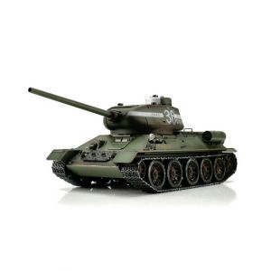 TORRO tank PRO 1/16 RC T-34/85 zelená kamufláž - infra IR - Servo