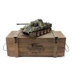 TORRO tank PRO 1/16 RC Panther G vícebarevná kamufláž - infra IR - kouř z hlavně