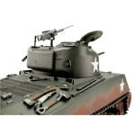 TORRO tank PRO 1/16 RC M4A3 Sherman 75mm kamufláž zelená - infra IR - kouř z hlavně