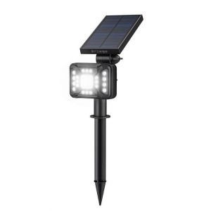 External Blitzwolf LED solar lamp BW-OLT5 with dusk sensor, 1800mAh, RGB