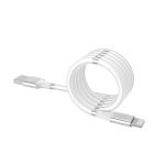 Magnetický samonavíjecí USB nabíjecí kabel (Lightning) (180 cm)